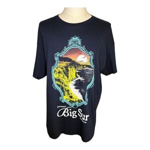 Kid Dangerous Big Sur Graphic T-Shirt California Souvenir Tee Size XXL‎